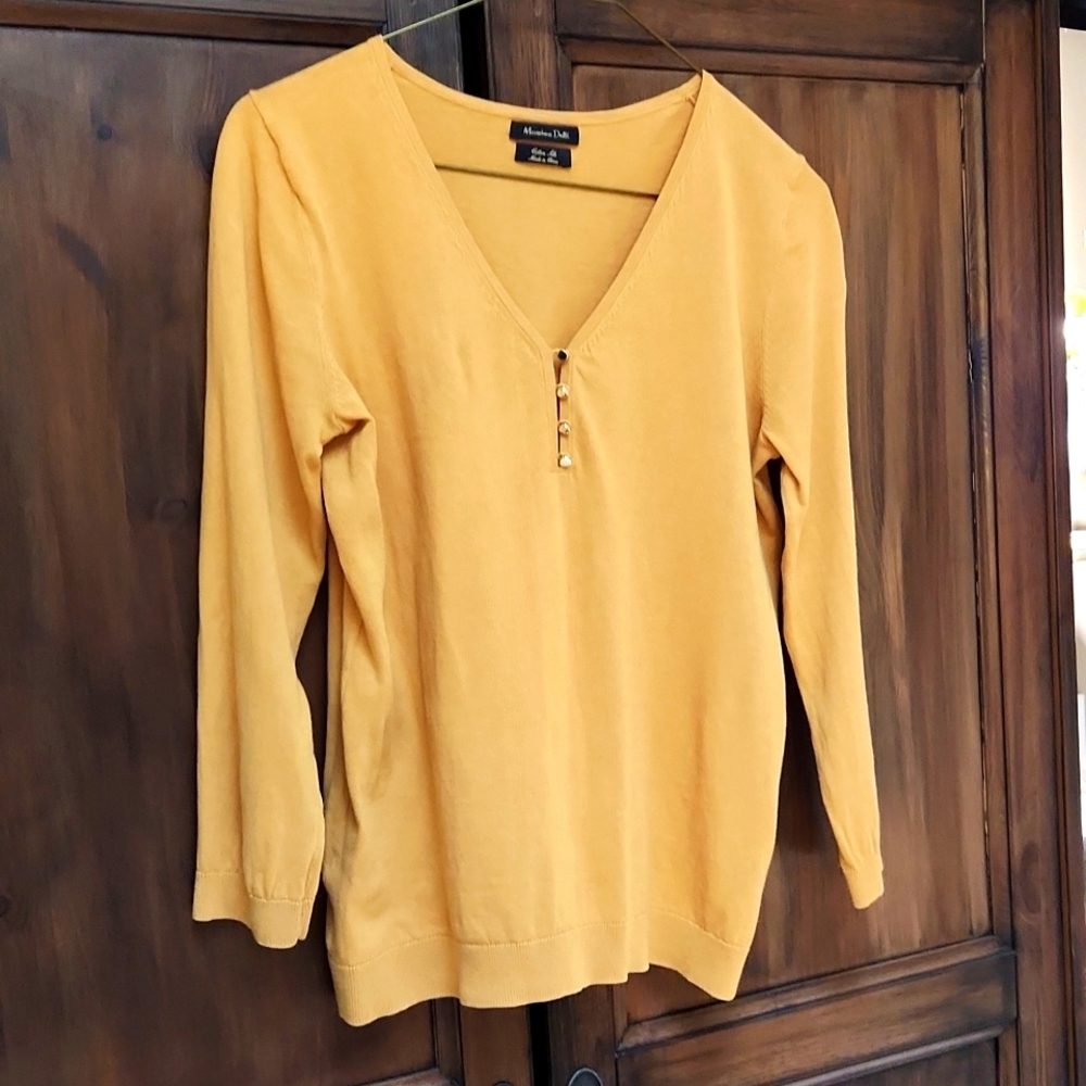 Silk/Cotton Sweater Blouse
